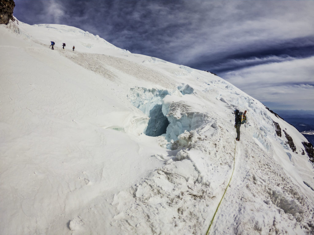 One of our guides watching out for another group