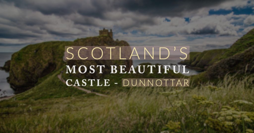 Dunnottar Castle near Stonehaven, Scotland, is one of the most picturesque castles in the country